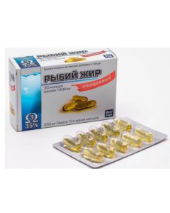 Buy Purified fish oil, 1400mg, 30 capsules, All Here | Online Pharmacy | https://pharm-pills.com