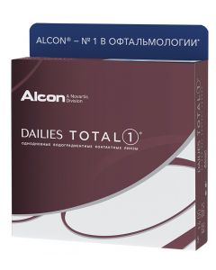 Buy Contact lenses Alcon Dailies Total 1 (90) Daily, -2.25 / 14.1 / 8.5, 90 pcs. | Online Pharmacy | https://pharm-pills.com