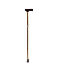 Buy 10121 Folding cane with T-shaped wooden handle, BZ (bronze) | Online Pharmacy | https://pharm-pills.com