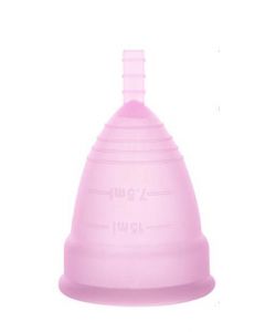 Buy Silicone menstrual cup with storage bag, size L | Online Pharmacy | https://pharm-pills.com