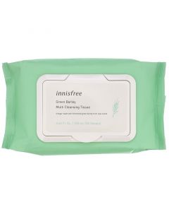 Buy Innisfree, Green Barley, Multi-Cleansing Wipes, 50 Sheets, 8.45 fl oz (250 ml) | Online Pharmacy | https://pharm-pills.com