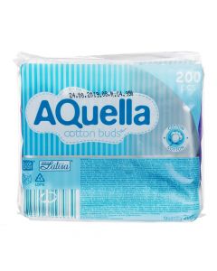 Buy AQUELLA cotton swabs, 200 pcs, 1 pack | Online Pharmacy | https://pharm-pills.com