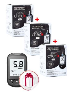 Buy 3 packs Test strips 'SelfyCheck Prim' # 50 + glucometer AS A GIFT! | Online Pharmacy | https://pharm-pills.com