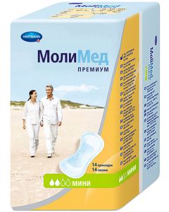 Buy HARTMANN MoliMed Premium mini Urological pads 14 pcs. | Online Pharmacy | https://pharm-pills.com