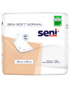 Buy Medical diaper Seni Seni Hygienic diapers Seni Soft Normal 90 cm x 60 cm 30 pcs, 60 x 90 cm, 30 pcs | Online Pharmacy | https://pharm-pills.com