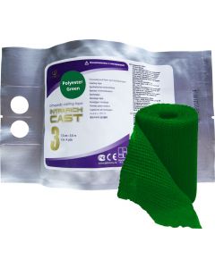 Buy Polymer bandage Intrarich IR-0032, firm fixation Cast, green, 7.5 cm х 3.6 m | Online Pharmacy | https://pharm-pills.com