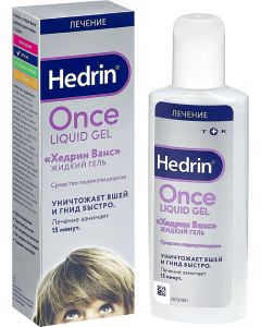 Buy Pediculicidal remedy Hedrin Vance Hedrin Once liquid gel, 100 ml | Online Pharmacy | https://pharm-pills.com