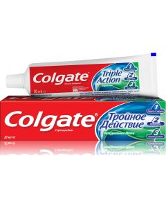 Buy Colgate Complex toothpaste 'Triple action. Natural mint', 50 ml | Online Pharmacy | https://pharm-pills.com