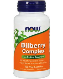 Buy Now Foods Blueberry Complex 80 mg, 100 capsules (BAA) | Online Pharmacy | https://pharm-pills.com