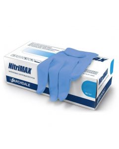 Buy Archdale Nitrimax household nitrile gloves M, blue (100 pieces, 50 pairs) | Online Pharmacy | https://pharm-pills.com