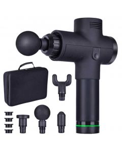 Buy HypeShop Minipro M01 Percussion massager with a set of attachments, black | Online Pharmacy | https://pharm-pills.com