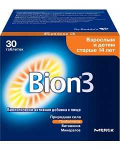 Buy Bion 3, 30 tablets | Online Pharmacy | https://pharm-pills.com