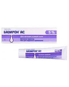 Buy Baziron AS Facial gel, tube, 5%, 40 g | Online Pharmacy | https://pharm-pills.com