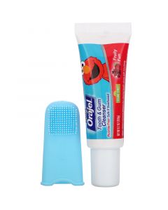 Buy Orajel, Kids Toothbrush & Toothpaste Set, Fluoride Free, 3-24 Months, Fruit Delight , 0.7 oz (19.8 g)  | Online Pharmacy | https://pharm-pills.com