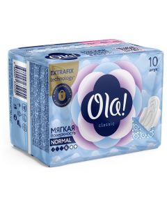 Buy Sanitary pads Ola CLASSIC NORMAL without wings | Online Pharmacy | https://pharm-pills.com