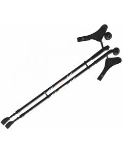 Buy E 0674 Walking stick for 'Scandinavian' walking (110-140cm) (black color) | Online Pharmacy | https://pharm-pills.com