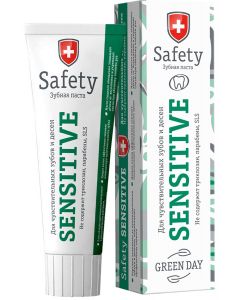 Buy Green Day Safety Sensitive Toothpaste for sensitive teeth, 100 ml | Online Pharmacy | https://pharm-pills.com