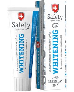 Buy Green Day Safety Whitening Toothpaste for delicate teeth whitening, 100 ml | Online Pharmacy | https://pharm-pills.com