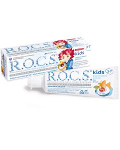 Buy ROCS Toothpaste for children Fruit cone without fluoride, 45 g | Online Pharmacy | https://pharm-pills.com