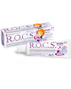 Buy ROCS Toothpaste for children Bubble Gum, 45 g | Online Pharmacy | https://pharm-pills.com