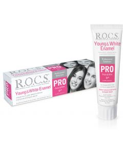 Buy ROCS PRO Young & White Enamel Toothpaste,135 g | Online Pharmacy | https://pharm-pills.com