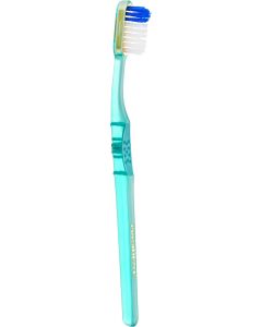 Buy President Toothbrush 'Gold', medium, includes an additional replaceable head, color: green  | Online Pharmacy | https://pharm-pills.com