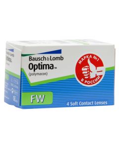 Buy Contact lenses Bausch + Lomb Bausch + Lomb Contact lenses Optima FW 4pcs / 8.4 Quarterly, -2.00 / 14 / 8.4, 4 pcs. | Online Pharmacy | https://pharm-pills.com