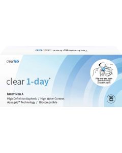 Buy ClearLab contact lenses ClearLab Clear 1-Day contact lenses / 30 pcs / 8.7 / 14.2 Daily, -0.50 / 14.2 / 8.8, 30 pcs. | Online Pharmacy | https://pharm-pills.com