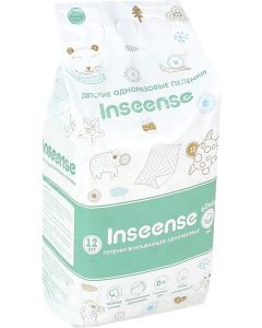 Buy Medical diaper INSEENSE Ins6412 , 60 х 40 cm, 12 pcs | Online Pharmacy | https://pharm-pills.com