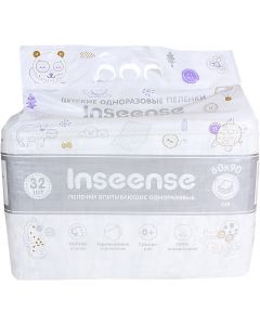 Buy Medical diaper INSEENSE Ins6932, 60 x 90 cm, 32 pcs | Online Pharmacy | https://pharm-pills.com