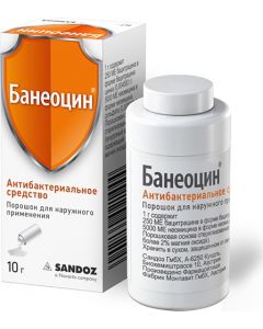 Buy Baneocin pore. d / bed. approx. 10g # 1 | Online Pharmacy | https://pharm-pills.com