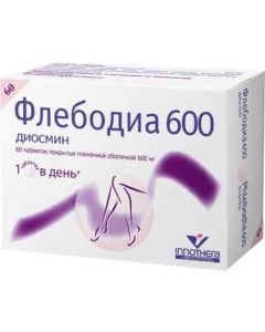 Buy Phlebodia 600 tab. p / o captivity. 600mg # 60  | Online Pharmacy | https://pharm-pills.com