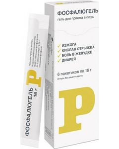 Buy Phosphalugel gel for vn. reception 20% pack. 16g # 6 | Online Pharmacy | https://pharm-pills.com