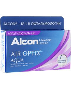 Buy Alcon Air Optix Aqua Multifocal Contact Lenses Monthly, -2.50 / 14.2 / 8.6, HIGH, 3 pcs. | Online Pharmacy | https://pharm-pills.com