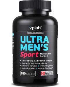 Buy Vitamin and mineral complex for men Vplab 'Ultra Men's Sport Multivitamin Formula', 180 capsules | Online Pharmacy | https://pharm-pills.com