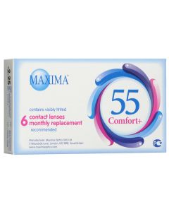 Buy Maxima Optics Comfort Plus Contact Lenses Monthly, -2.25 / 14.2 / 8.6, 6 pcs. | Online Pharmacy | https://pharm-pills.com