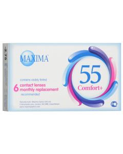 Buy Contact lenses Maxima Optics Maxima contact lenses 55 Comfort Plus 6pcs / 8.6 Monthly, -2.75 / 14.2 / 8.6, 6 pcs. | Online Pharmacy | https://pharm-pills.com