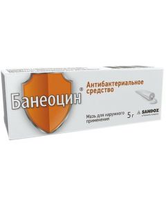 Buy Baneocin ointment d / nar. approx. tube 5g | Online Pharmacy | https://pharm-pills.com