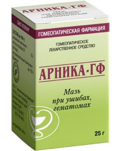 Buy Arnica-GF homeopathic ointment 25g | Online Pharmacy | https://pharm-pills.com