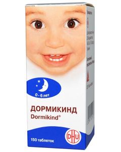 Buy Dormikind tab. d / rassas. homeopathic for children No. 150 | Online Pharmacy | https://pharm-pills.com