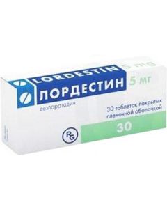 Buy Lordestin tab. p / o film. 5mg # 30 | Online Pharmacy | https://pharm-pills.com