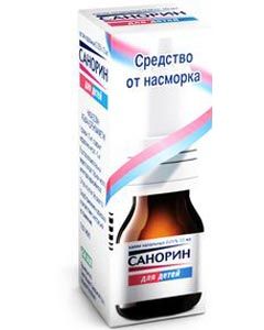 Buy Sanorin drops called. 0.05% fl. 10ml # 1 for children | Online Pharmacy | https://pharm-pills.com