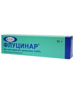 Buy Flucinar ointment for external use. approx. 0.025% tube 15g | Online Pharmacy | https://pharm-pills.com