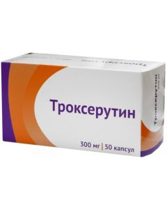 Buy Troxerutin caps. 300mg # 50 | Online Pharmacy | https://pharm-pills.com