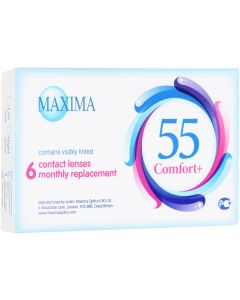 Buy Contact lenses Maxima Optics Maxima contact lenses 55 Comfort Plus 6pcs / 8.6 Monthly, -1.75 / 14.2 / 8.6, 6 pcs. | Online Pharmacy | https://pharm-pills.com