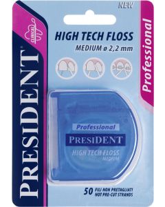 Buy Dental floss PresiDENT High Tech, for cleaning braces, diameter 2.2 mm | Online Pharmacy | https://pharm-pills.com