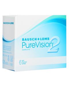 Buy Contact lenses Bausch + Lomb Bausch + Lomb Pure Vision 2 contact lenses 6pcs / 8.6 Monthly, -2.25 / 14 / 8.6, 6 pcs. | Online Pharmacy | https://pharm-pills.com