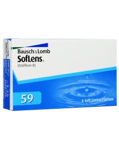 Buy Contact lenses Bausch + Lomb SofLens 59 Monthly, -3.25 / 14.2 / 8.6, 6 pcs. | Online Pharmacy | https://pharm-pills.com