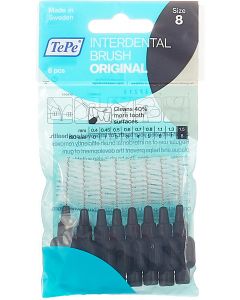 Buy TePe Interdental Brush Original interdental brushes, assorted colors, diameter 1.5 mm, 8 pcs | Online Pharmacy | https://pharm-pills.com