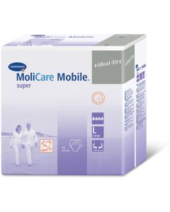 Buy Paul Hartmann MoliCare Mobile Super Absorbent Briefs, size L, 14 pcs | Online Pharmacy | https://pharm-pills.com